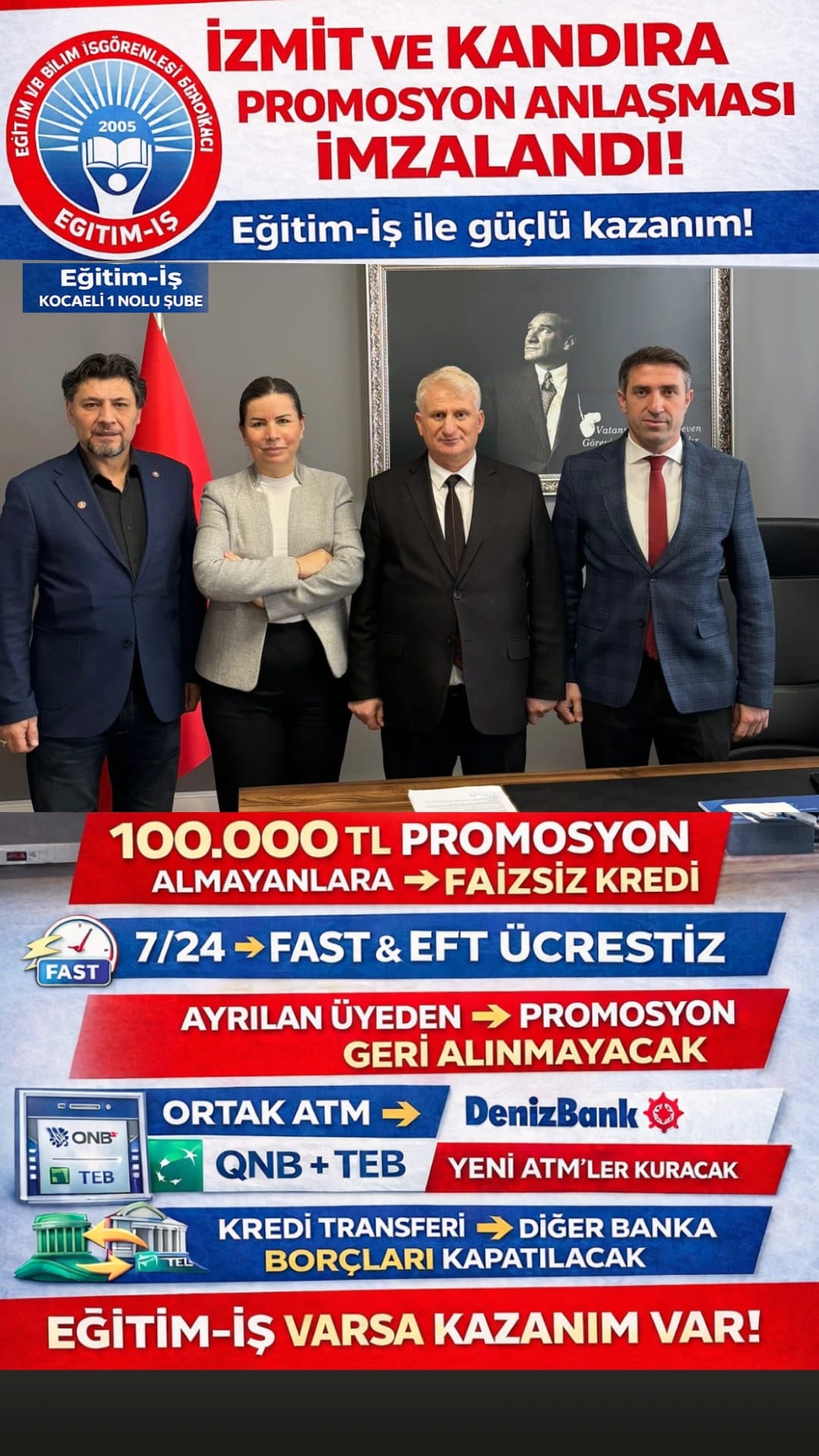 İZMİT İlçe ve KANDIRA İlçesinde Rekor Promosyona İmza Attık
