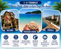 Yunanistan Selanik &Thassos & Halkidiki &  Ammalofie Tur Programı